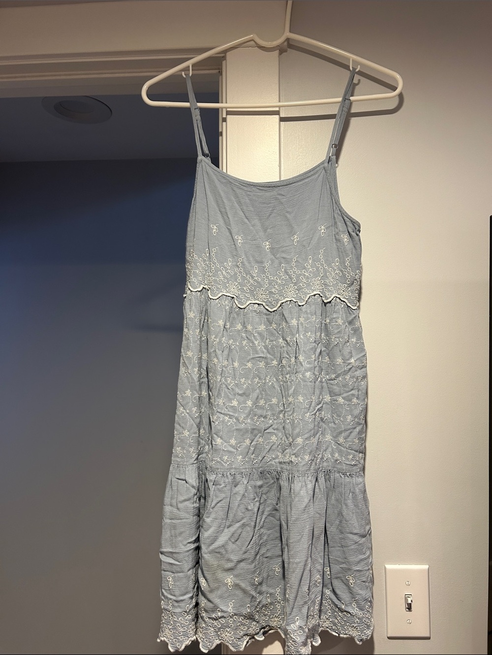 American Eagle Outfitters Light Blue Top